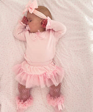 Load image into Gallery viewer, Bella Sorella Exclusive Bow Tights - READ DESCRIPTION BEFORE ORDERING