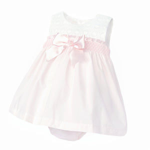 Baby Girl Smocked Dress with Bloomers