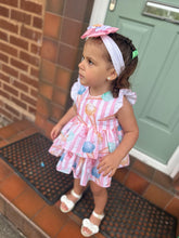 Load image into Gallery viewer, Girls Dress with Ice Cream
