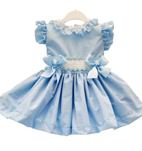 Load image into Gallery viewer, Princess Puff Dress in Lilac, Pink, Lemon &amp; Blue
