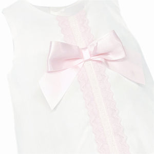 Baby Girl Bow Dress with Bloomers