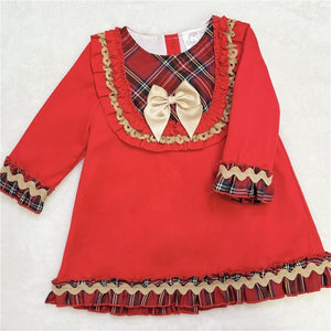 Baby Girl Tartan A Line Dress