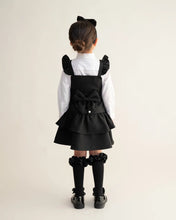 Load image into Gallery viewer, Caramelo Girls School Pinafore with Bows
