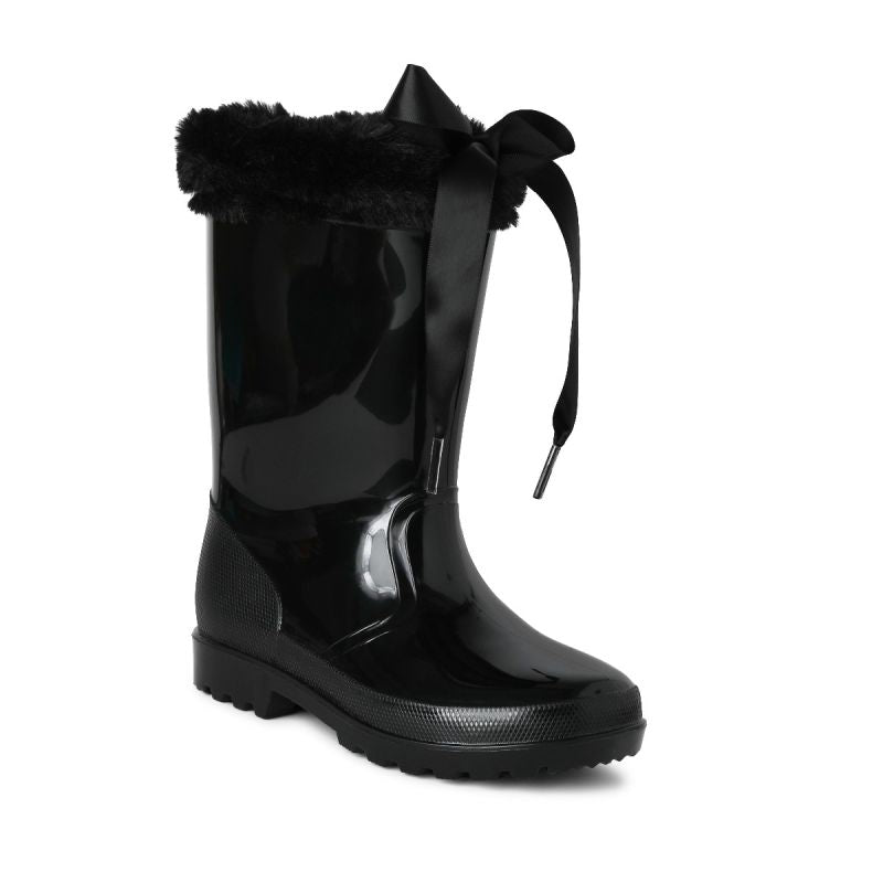 Vivian Welly Boot in Black
