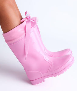 Dallas Welly Boot in Candy Pink