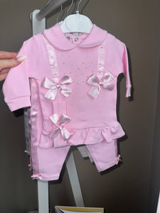 Baby Girls Three Piece Set - x3 colourways
