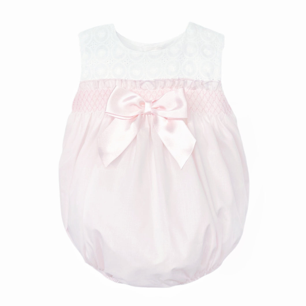 Baby Girl Smocked Romper