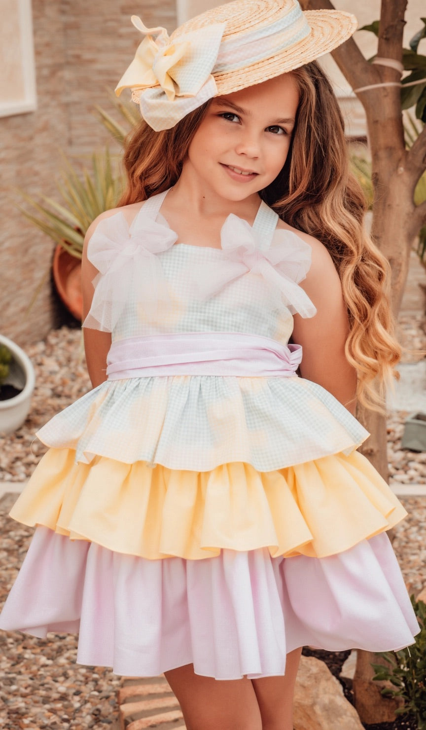 Girls Frilly Dress