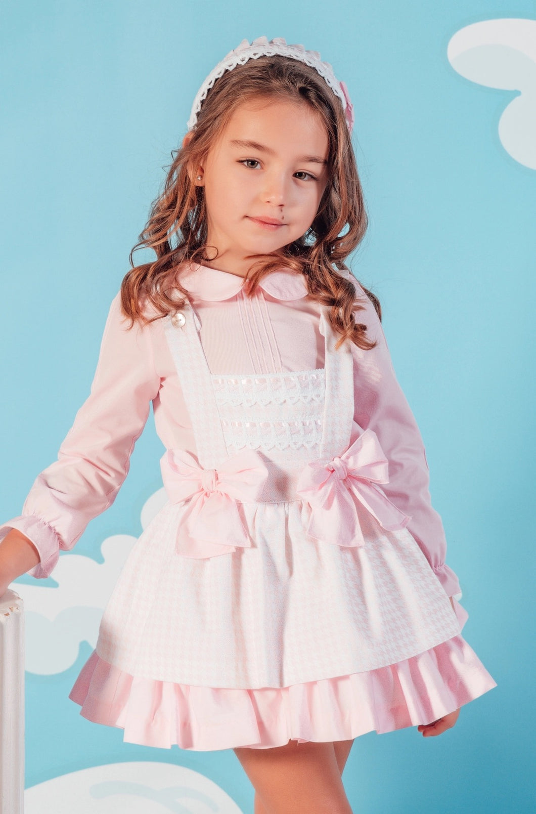 Girls Dress with Bows