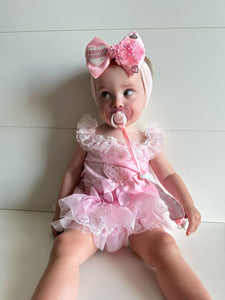 Baby Girls Lemon OR Pink Frilly Set