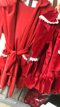 Load image into Gallery viewer, Red dressing gown - 12y
