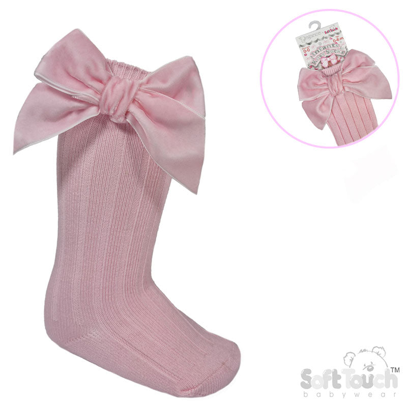 Elegance Pink Knee High