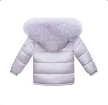 Load image into Gallery viewer, Faux Fur Puff Bomber Jacket
