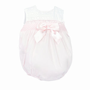 Baby Girl Smocked Romper