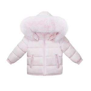 Faux Fur Puff Bomber Jacket