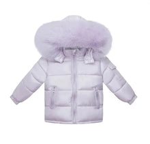 Load image into Gallery viewer, Faux Fur Puff Bomber Jacket
