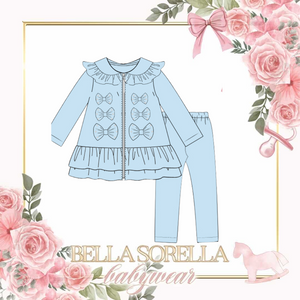 Glitter Bow Tracksuit