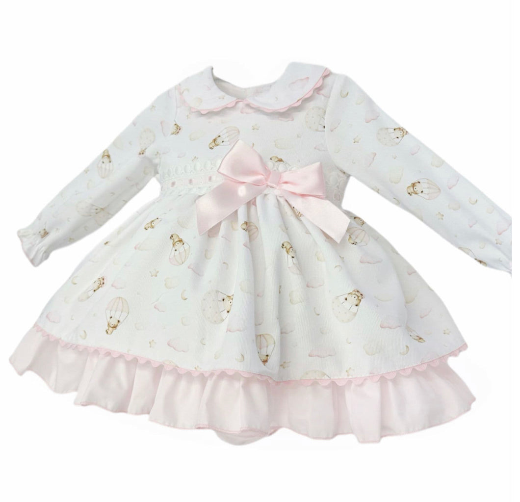 Baby Girls Teddy Frill Dress