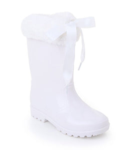 Vivian Welly Boot in White