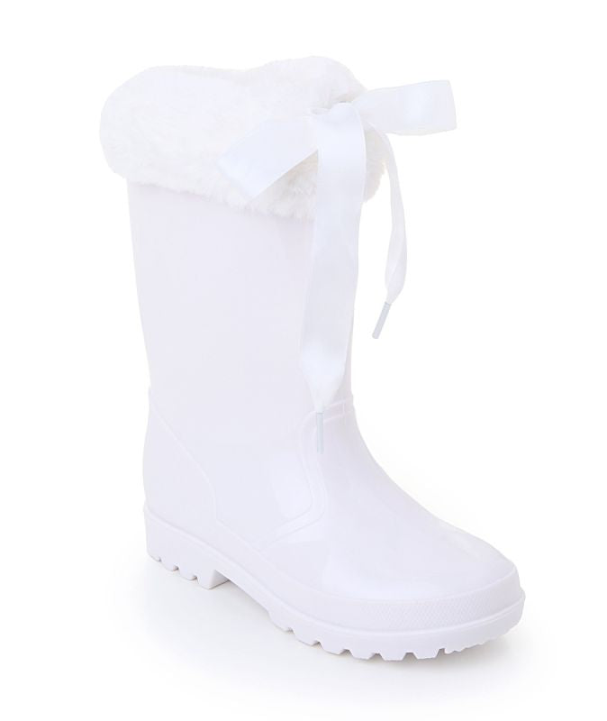 Vivian Welly Boot in White