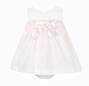 Baby Girl Smocked Dress with Bloomers