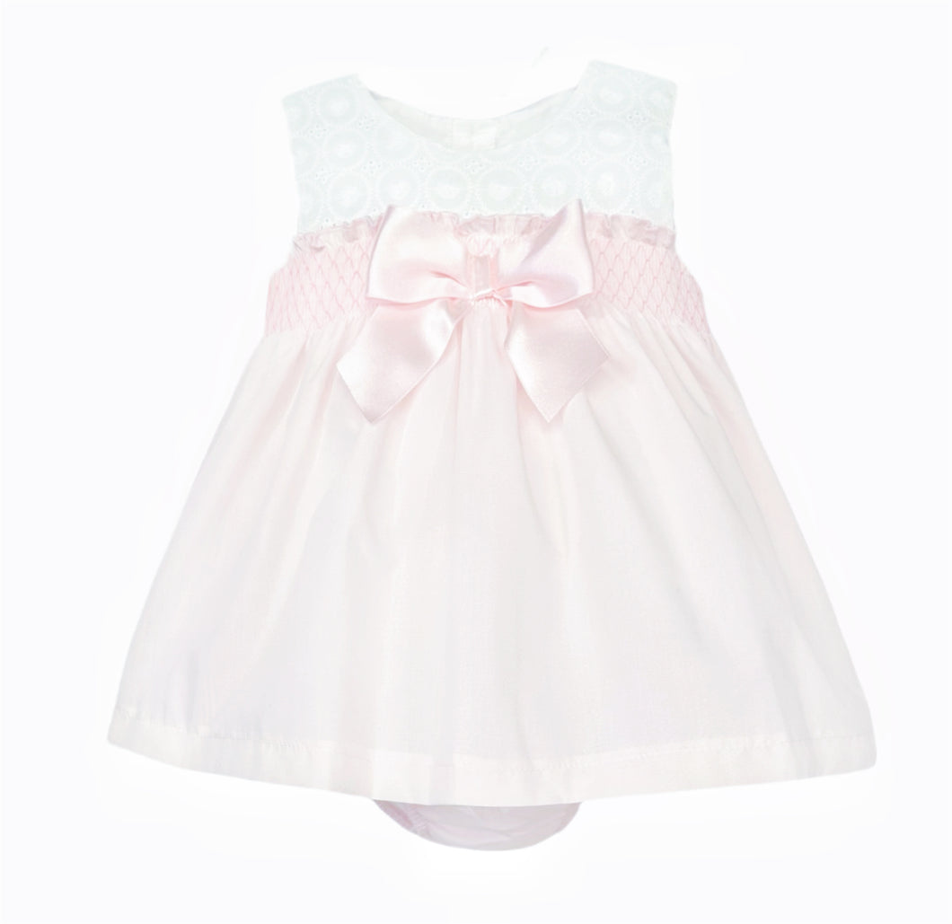 Baby Girl Smocked Dress with Bloomers