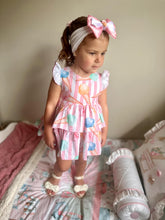 Load image into Gallery viewer, Girls Dress with Ice Cream
