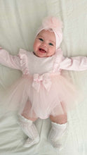 Load image into Gallery viewer, Caramelo Tulle Princess Puff Dress

