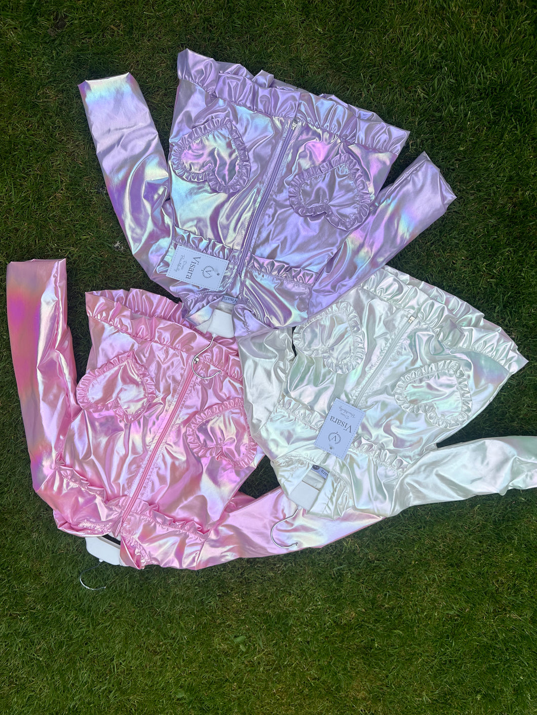 Frilly Iridescent Jacket