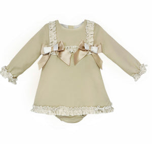 Baby Girls Caramel Dress