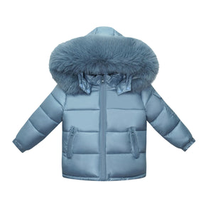 Faux Fur Puff Bomber Jacket