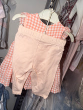 Load image into Gallery viewer, Visara checked leggings set - 6/9m
