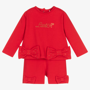ADEE Red Bow Set - 18m