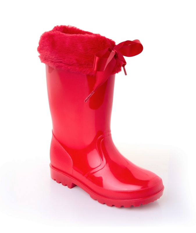 Vivian Welly Boot in Red