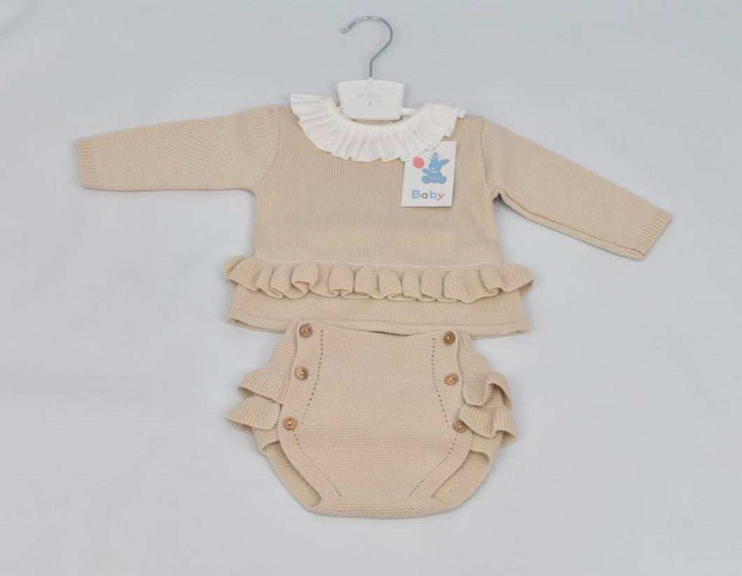 Baby Girls Knitted Two Piece