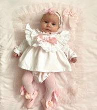 Load image into Gallery viewer, Baby Girls Waffle Two Piece
