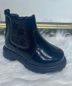 Girls Star Ankle Boots