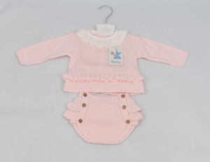 Baby Girls Knitted Two Piece