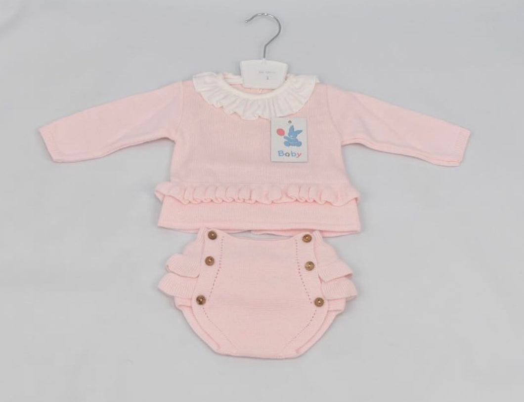 Baby Girls Knitted Two Piece