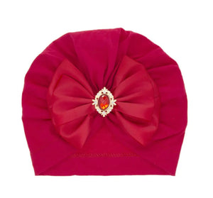 Diamonte Bow Turban