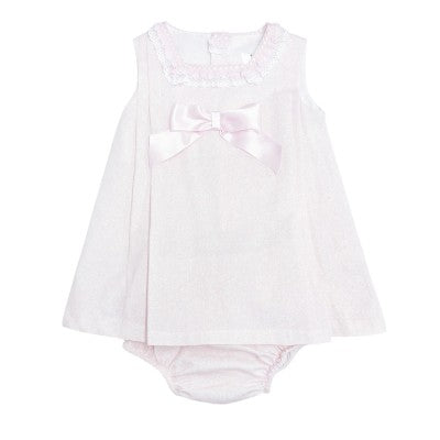 Baby Girl Floral Dress with Bloomer