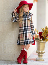 Load image into Gallery viewer, Beige  Chanelia Tweed Dress
