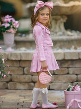Load image into Gallery viewer, Vienniea Tweed Two Piece Skirt Set
