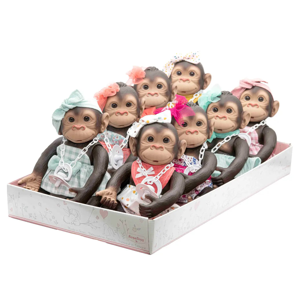 Baby Monkey 25 cm - Various Colours