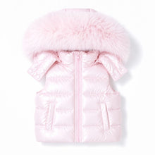 Load image into Gallery viewer, Baby Pink Faux Padded Gilet
