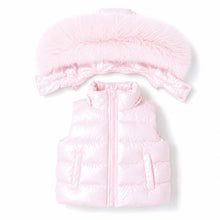 Load image into Gallery viewer, Baby Pink Faux Padded Gilet
