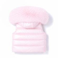 Load image into Gallery viewer, Baby Pink Faux Padded Gilet
