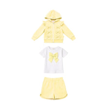 Load image into Gallery viewer, Caramelo Three Piece Shorts Set
