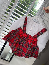 Load image into Gallery viewer, Red &amp; White Dress with Blouse
