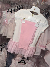 Load image into Gallery viewer, Caramelo Bow Leggings Set in Pink
